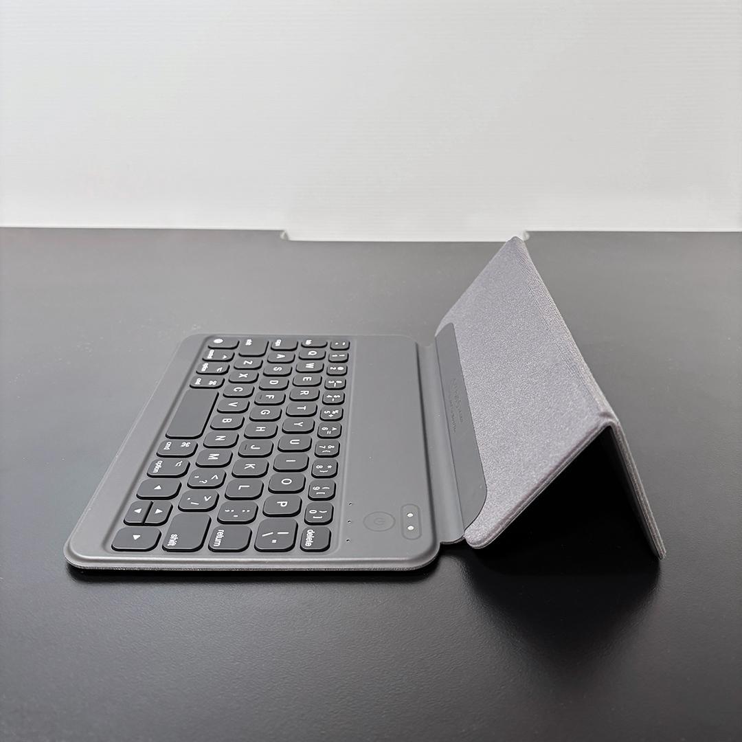 美品【薄型】USB-Cタイプ iPad mini 6/7（A17）縦横キーボード