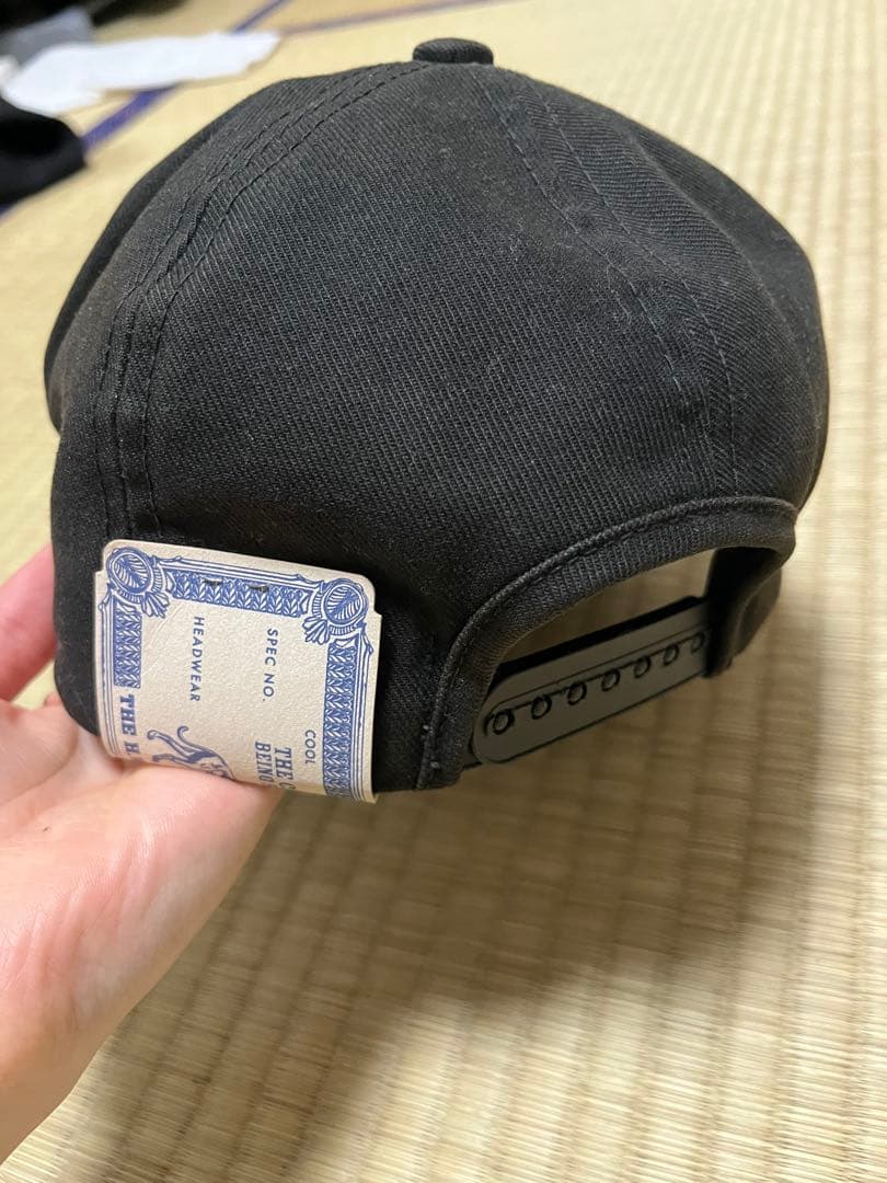 H.W.DOG & CO. ブラックキャップ ドルタグ付き