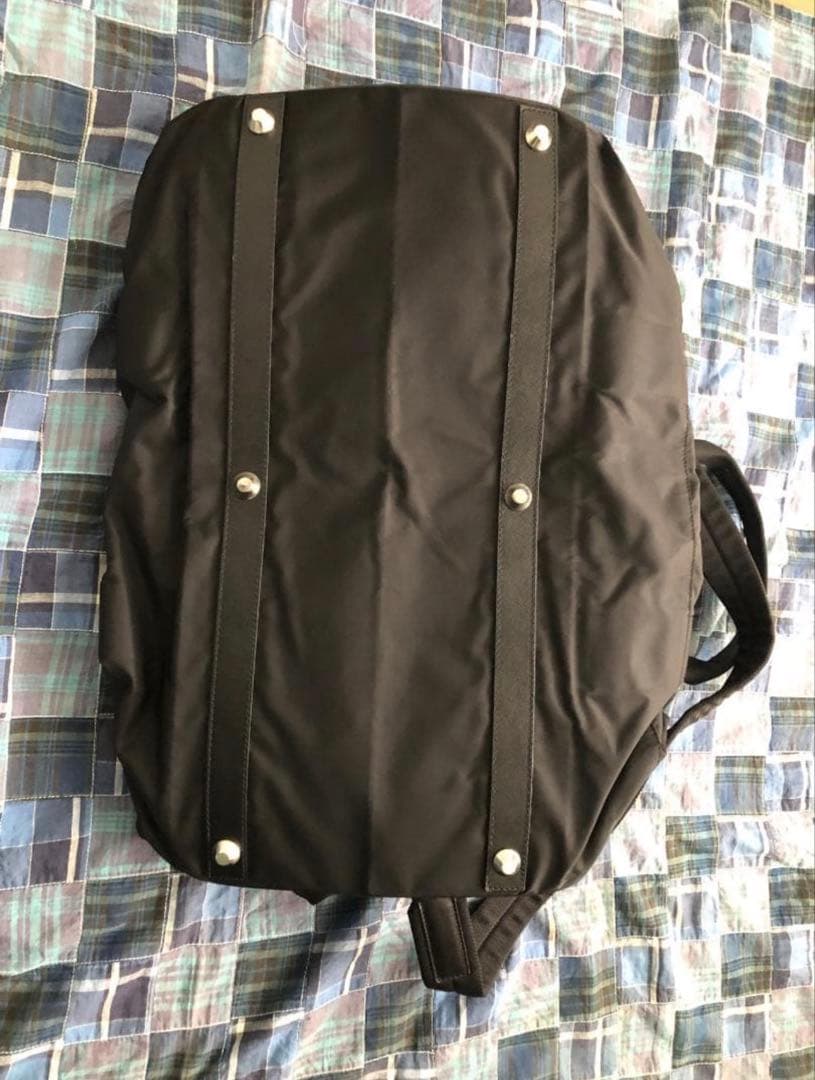 PRADA プラダ ボストンバッグ ナイロン レザー 黒 ブラック V70