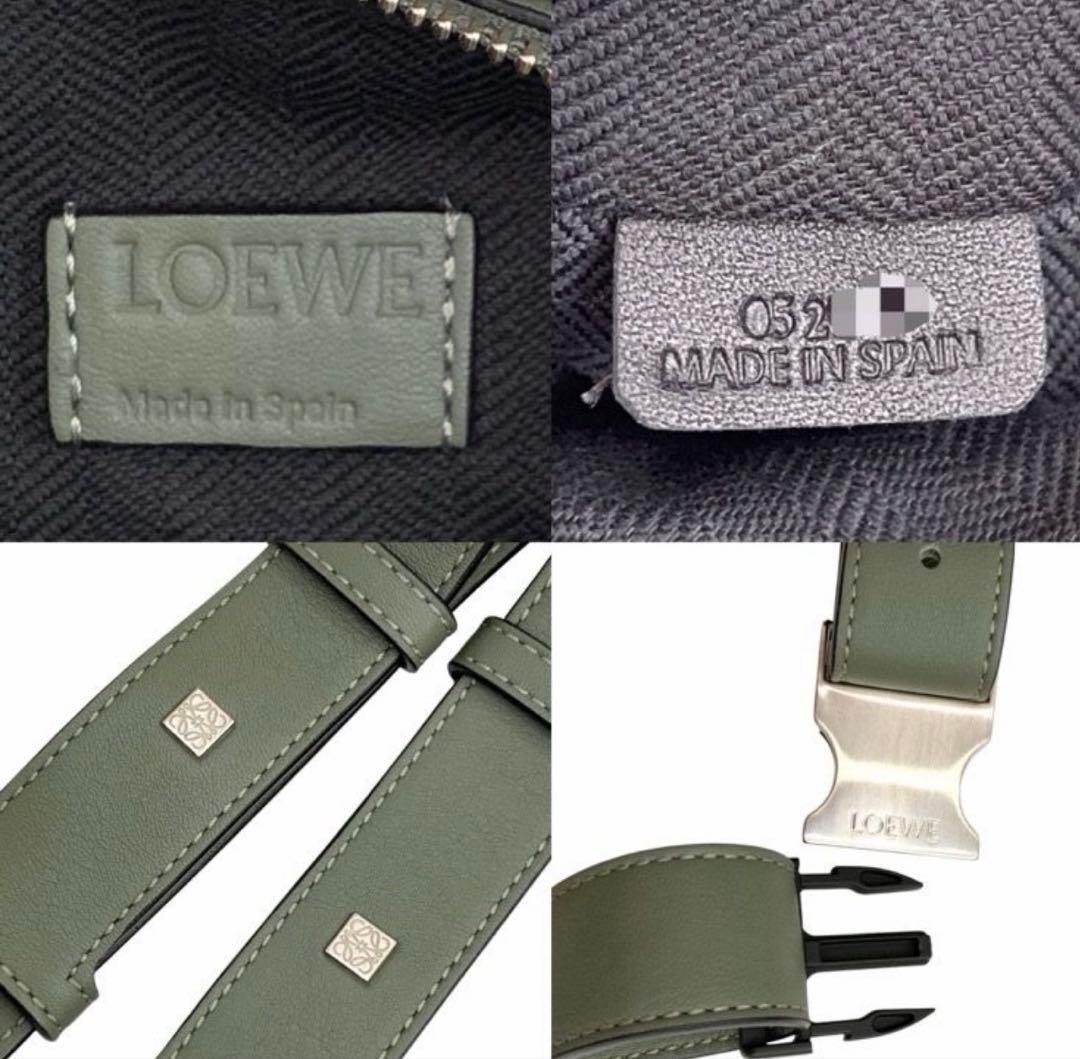 Y*i様 LOEWE ロエベ パズルバムバッグ ミニ カーキ ボディバッグ