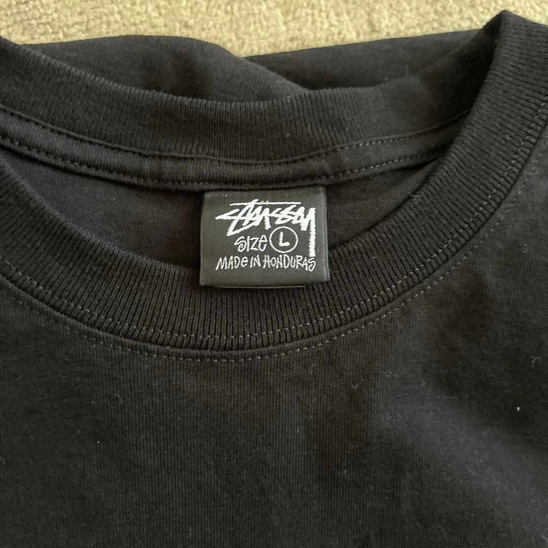 Stüssy ブラック Tシャツ Lサイズ