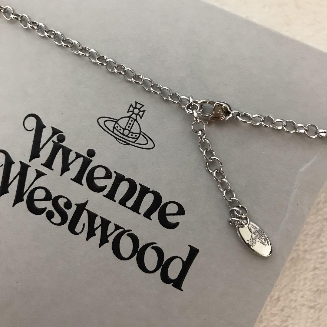 Vivienne Westwood ミニバスレリーフオーブネックレス　シルバー
