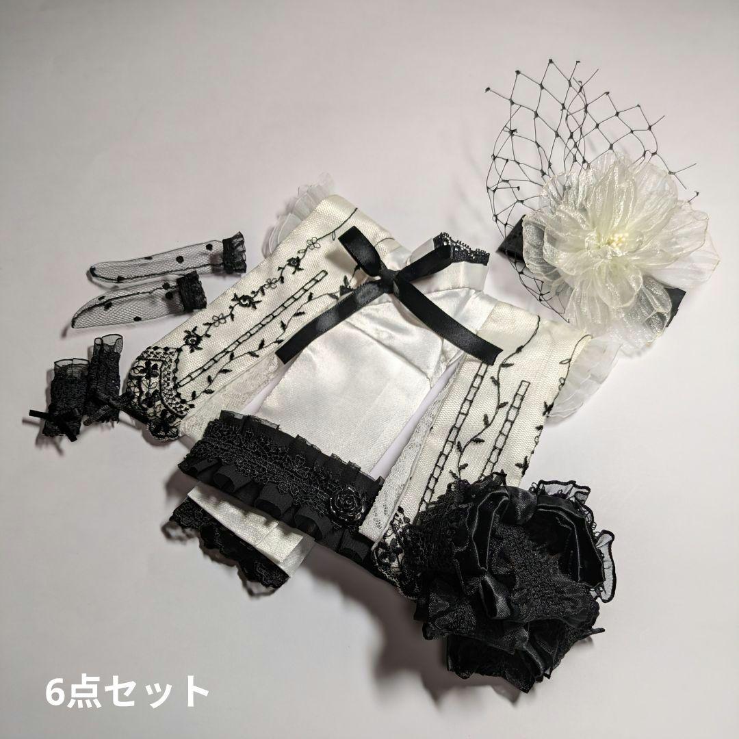 お嬢様レーシー薔薇着物6点セット