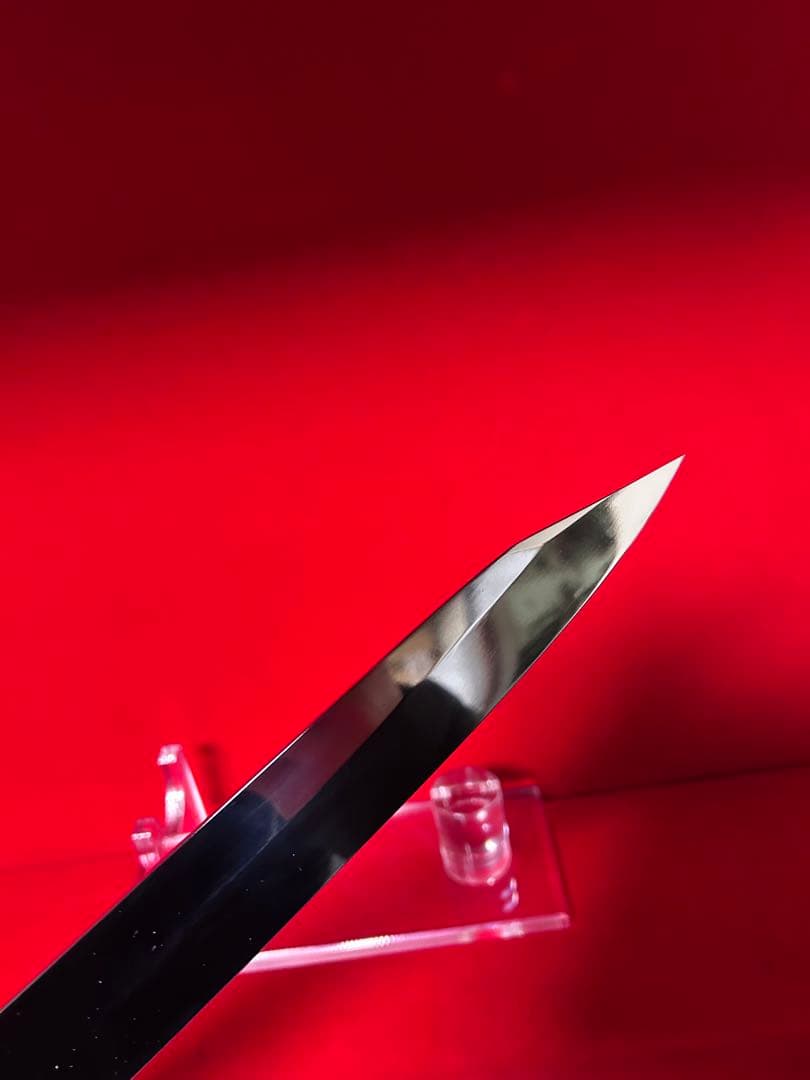 包丁　飛燕型切付　尺　鏡面仕上げ　切味抜群　440c鋼　箱付　未使用品