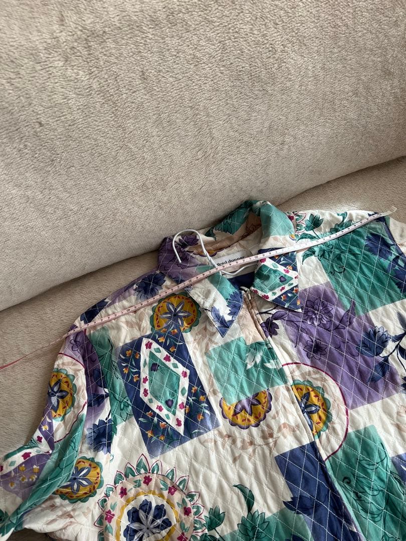 ALFRED DUNNER ジャケット　コート　シルク　ヴィンテージ