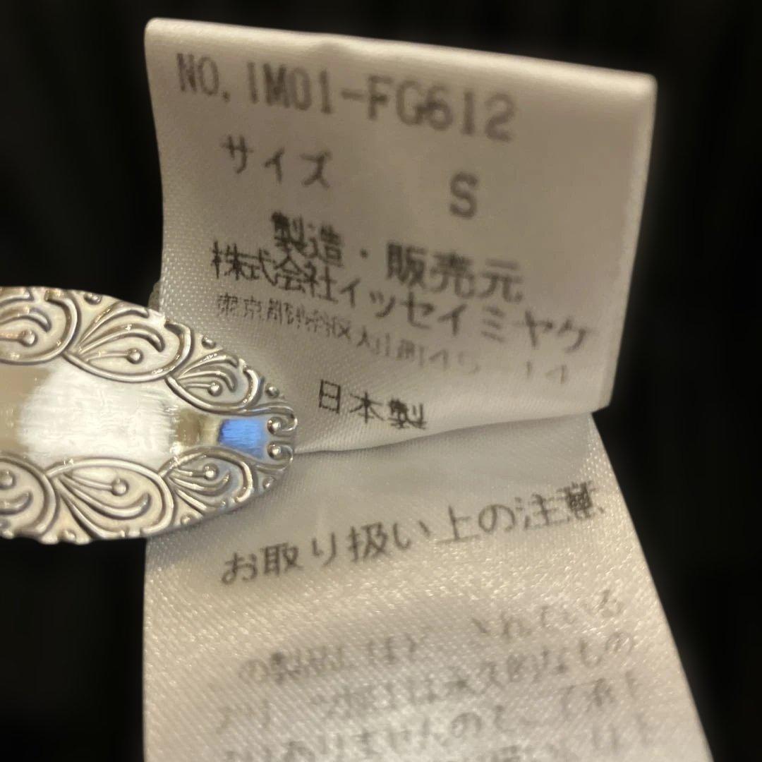 イッセイミヤケ　プリーツスカート ブラック
