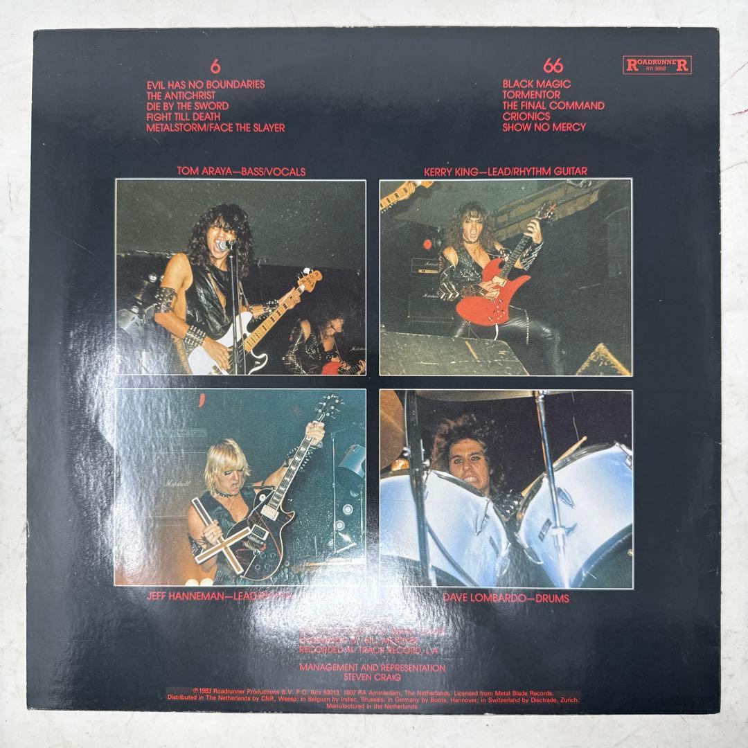 Slayer Show No Mercy レコード LP スラッシュメタル