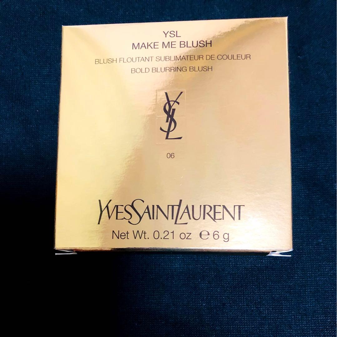 【最終お値下げです】YSL メイクミーブラッシュパウダー 06 ローズヘイズ