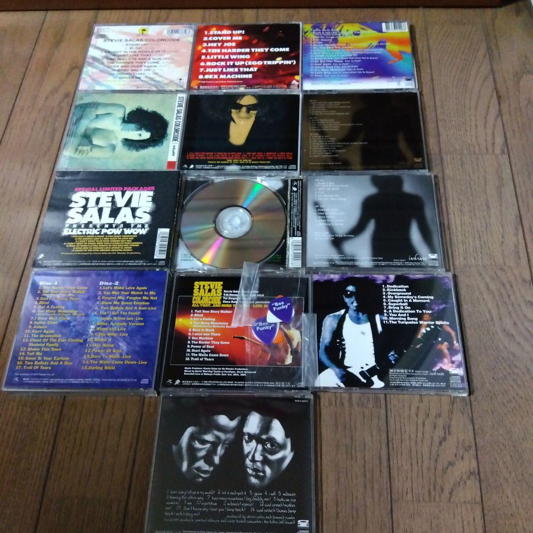 ㊱スティーヴィー・サラス cd １３タイトルセット