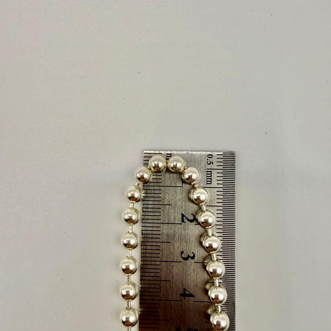 美品　SAAD シルバー925ボールチェーン　シルバー925 31.78g
