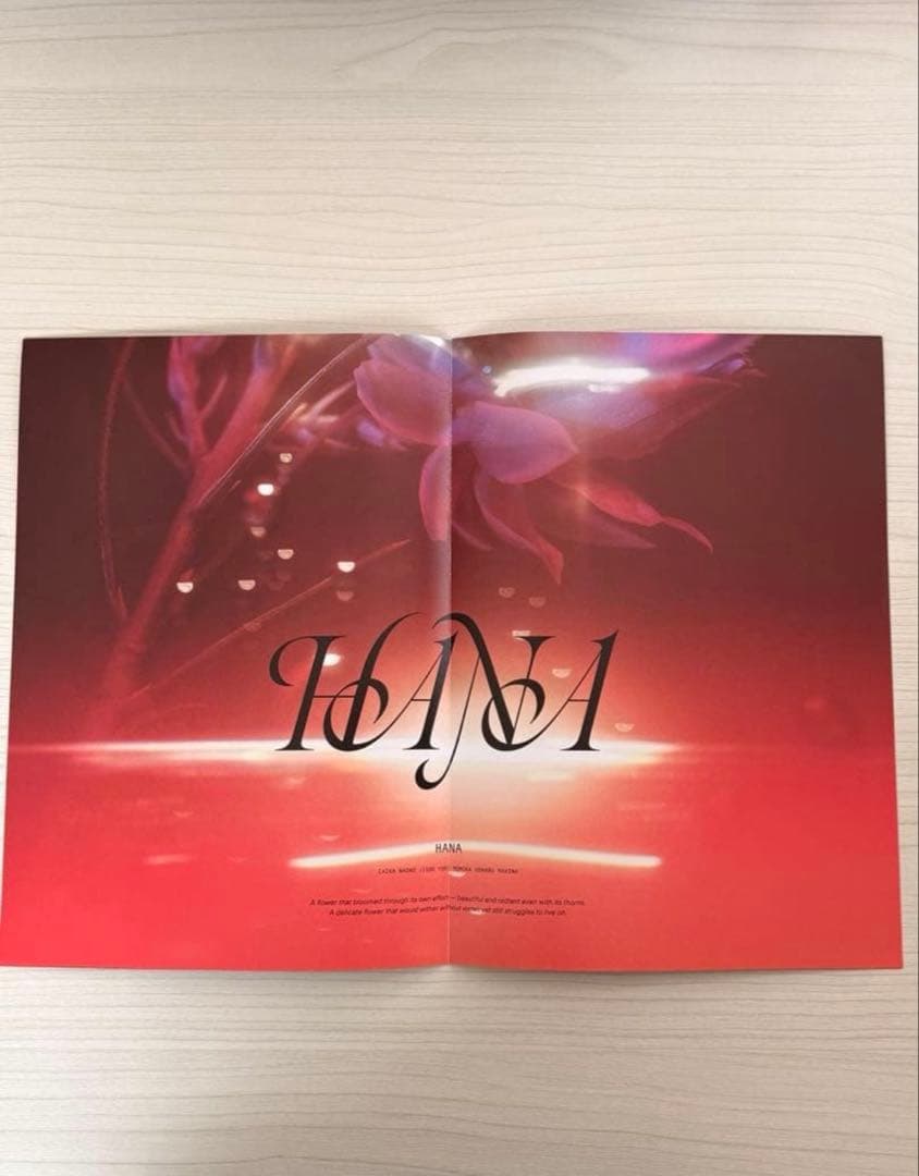 【4点】HANA 1thアルバム フォトブック CD&Blurayポスターケース
