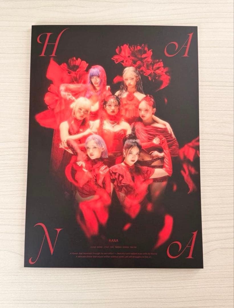 【4点】HANA 1thアルバム フォトブック CD&Blurayポスターケース