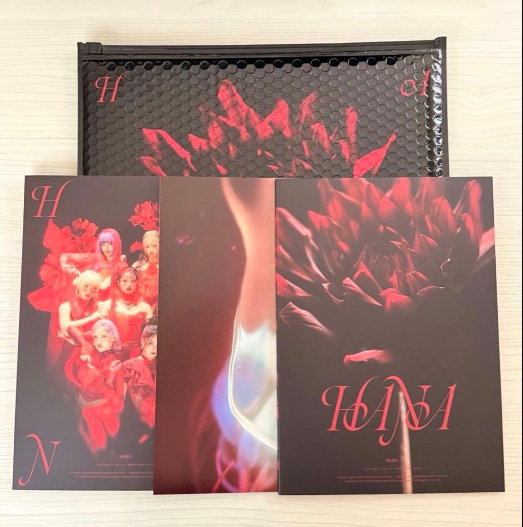 【4点】HANA 1thアルバム フォトブック CD&Blurayポスターケース