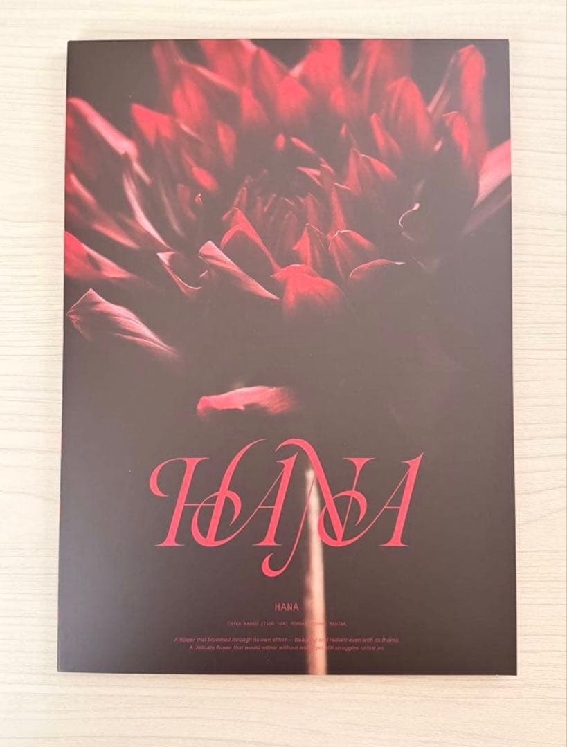 【4点】HANA 1thアルバム フォトブック CD&Blurayポスターケース