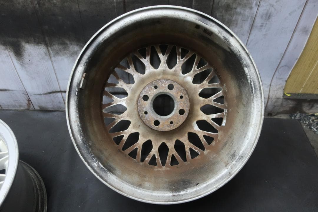 2本セット BBS 15×7J +24 PCD100 4穴 ハブ57