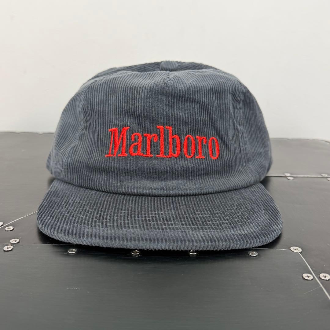 FBT1 コーデュロイキャップ Marlboro マルボロ 90s ヴィンテージ