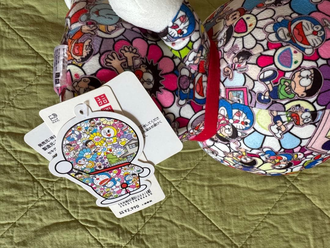 新品　ドラえもん ぬいぐるみ ユニクロ×村上隆