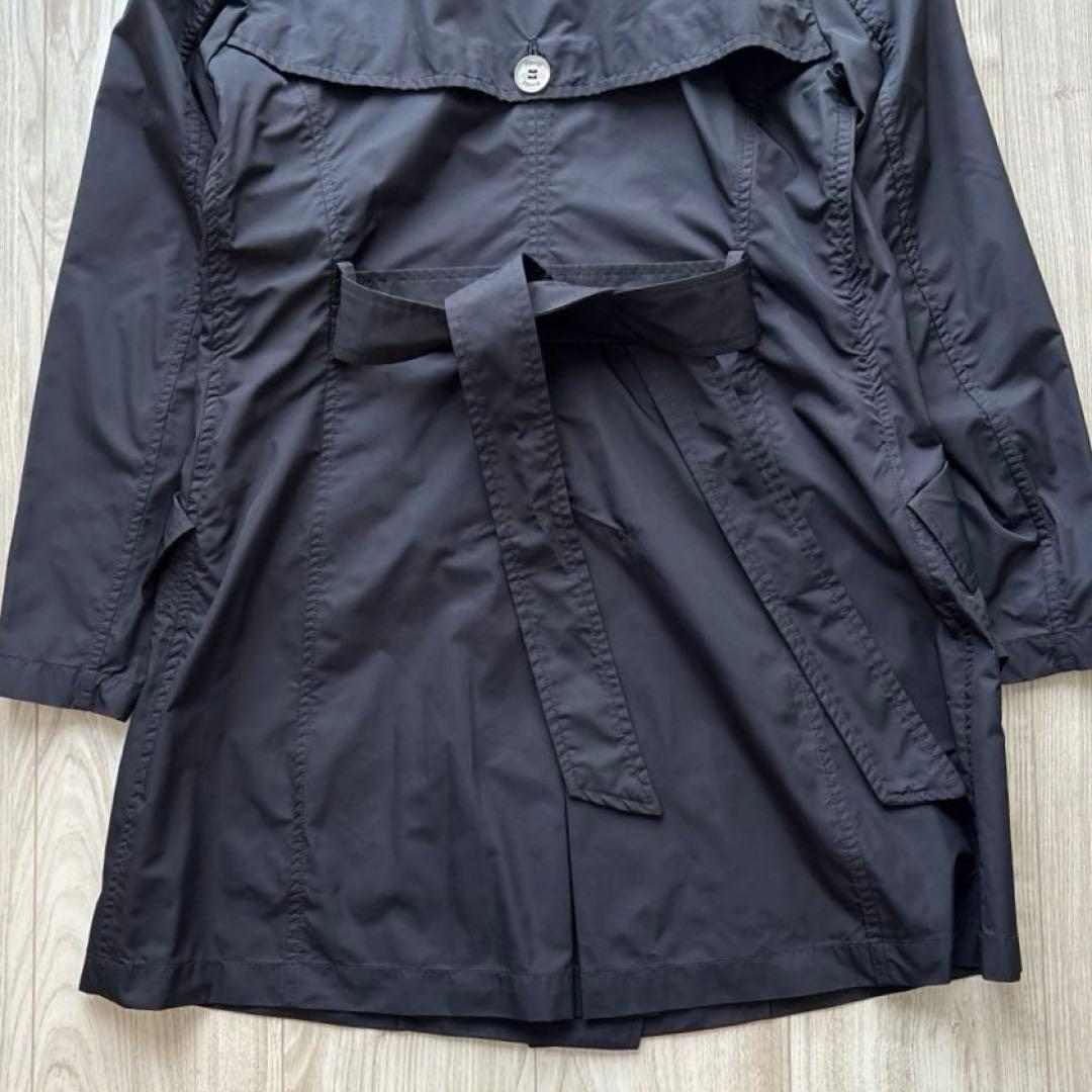【美品】MooRER ムーレー トレンチコート ブラック 42 L 国内正規品