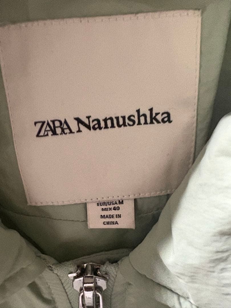 ZARA × Nanushka ボンバー ジャケット
