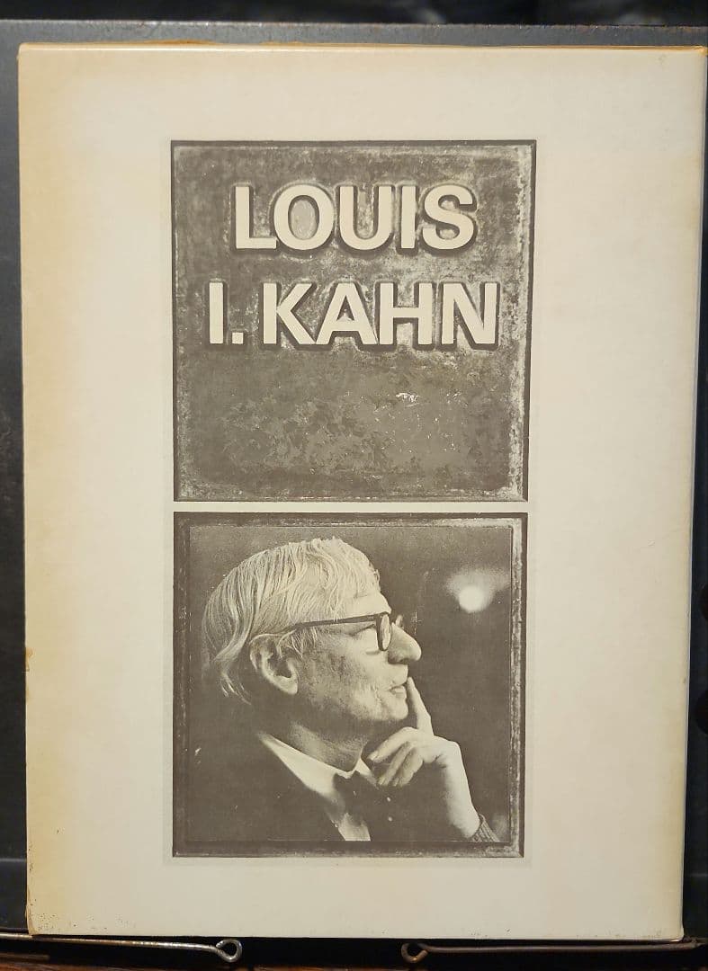 O*O様 Louis I. Kahn ルイス・カーン 沈黙と光明 その全貌　2冊