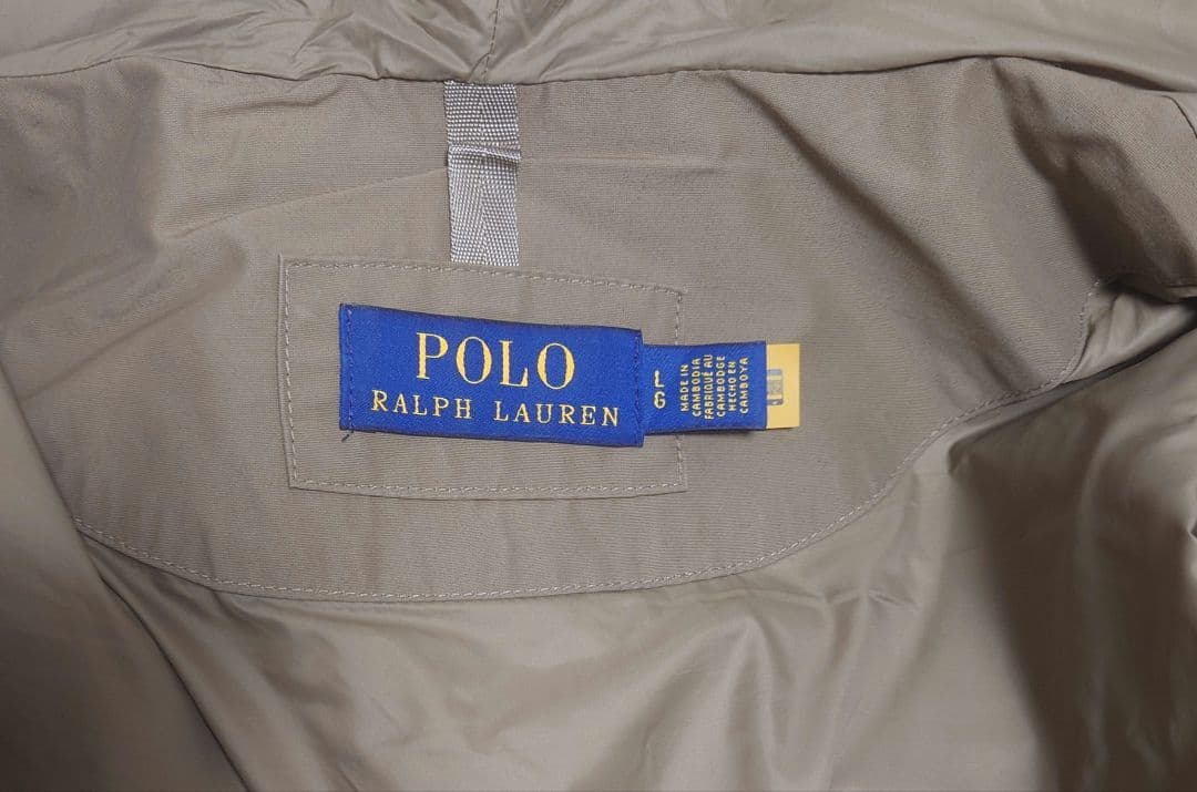 POLO RALPH LAUREN　フード付ナイロン マウンテンパーカーL