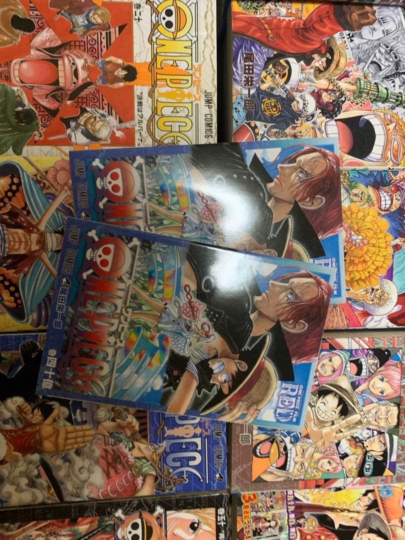 ワンピース 漫画 6巻から107巻＋RED 2冊