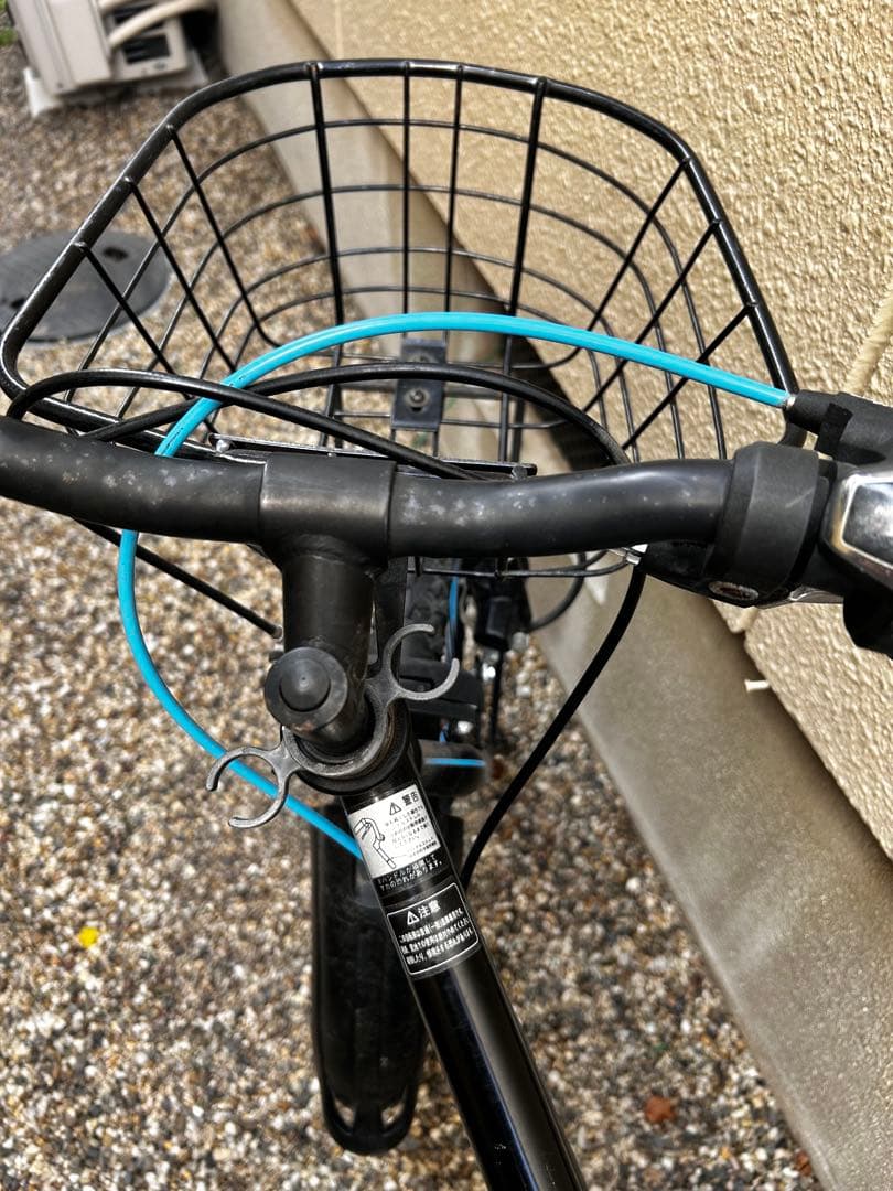 【引取のみ】子供用　自転車　ブラック/ブルー 20インチ