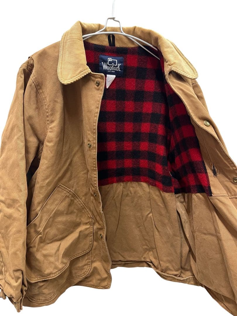 WOOLRICH 80's USA製 ダック地 ハンティングジャケット