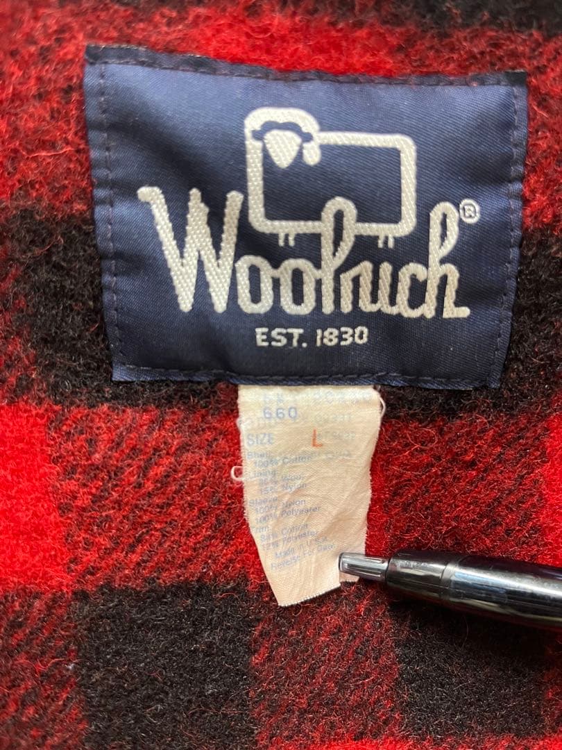 WOOLRICH 80's USA製 ダック地 ハンティングジャケット