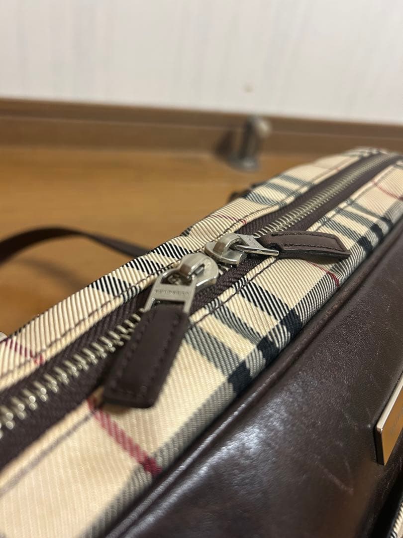 【希少】BURBERRY ミニボストン　ショルダーバッグ