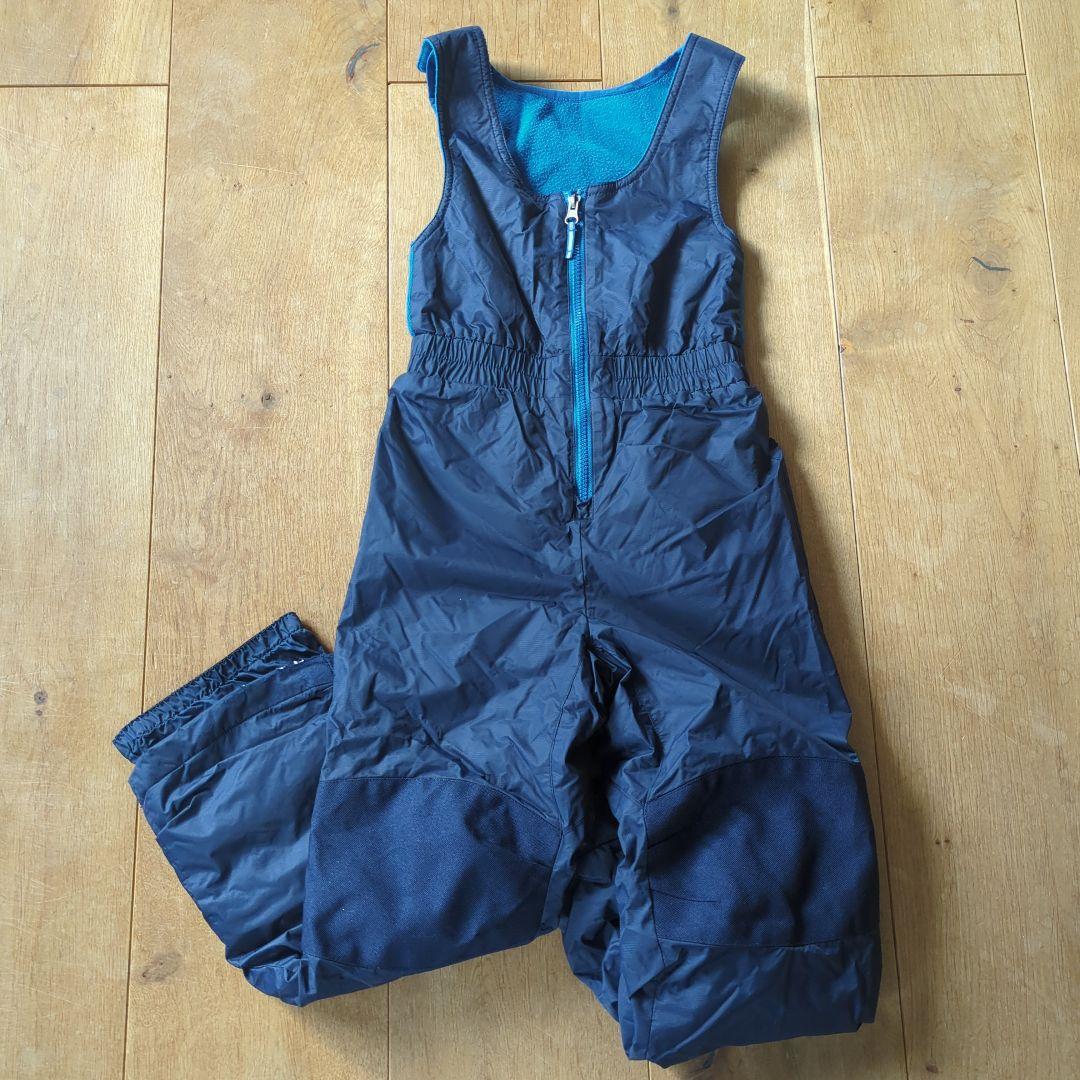 Columbia スキーウェア キッズ 青色 幾何学模様 120(XS)