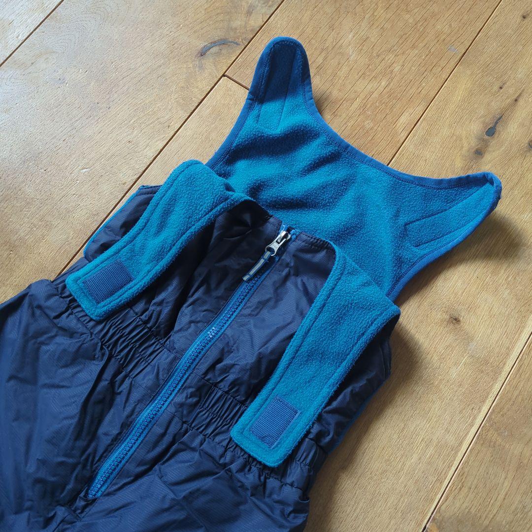 Columbia スキーウェア キッズ 青色 幾何学模様 120(XS)