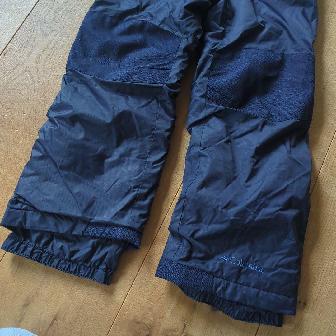 Columbia スキーウェア キッズ 青色 幾何学模様 120(XS)