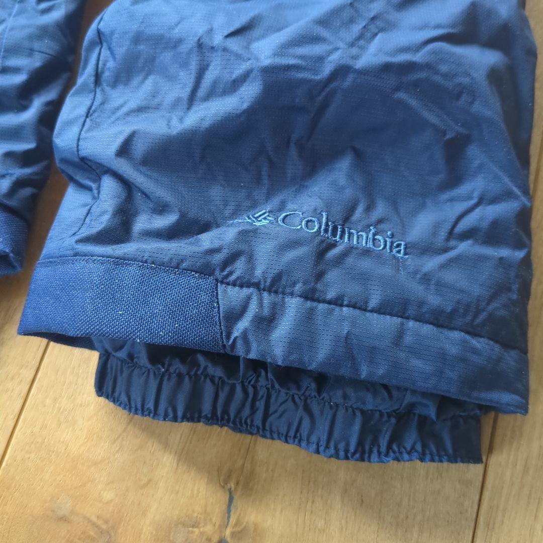 Columbia スキーウェア キッズ 青色 幾何学模様 120(XS)