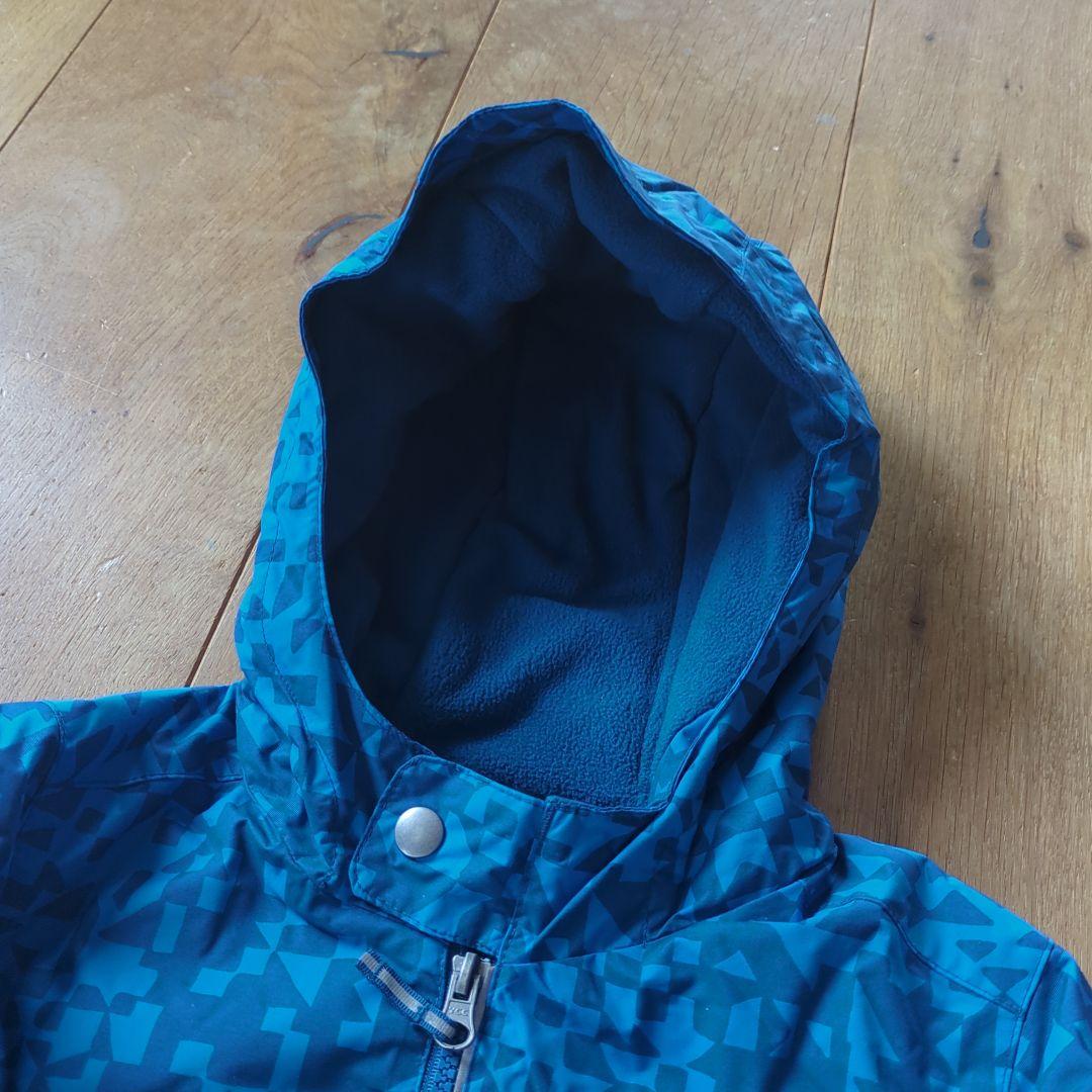 Columbia スキーウェア キッズ 青色 幾何学模様 120(XS)