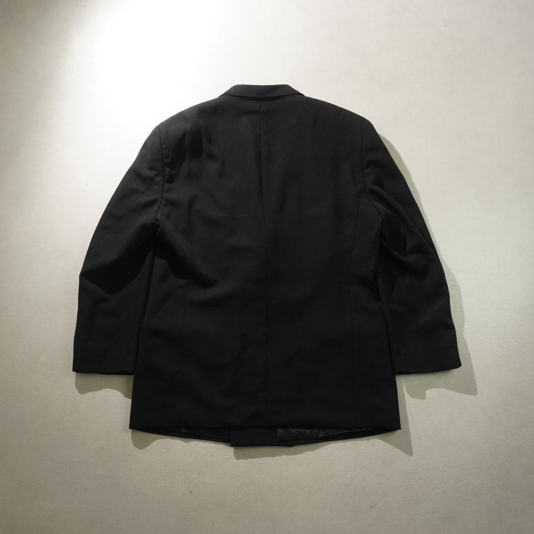 GIORGIO ARMANI ダブルテーラードジャケット ブラック/CZ65