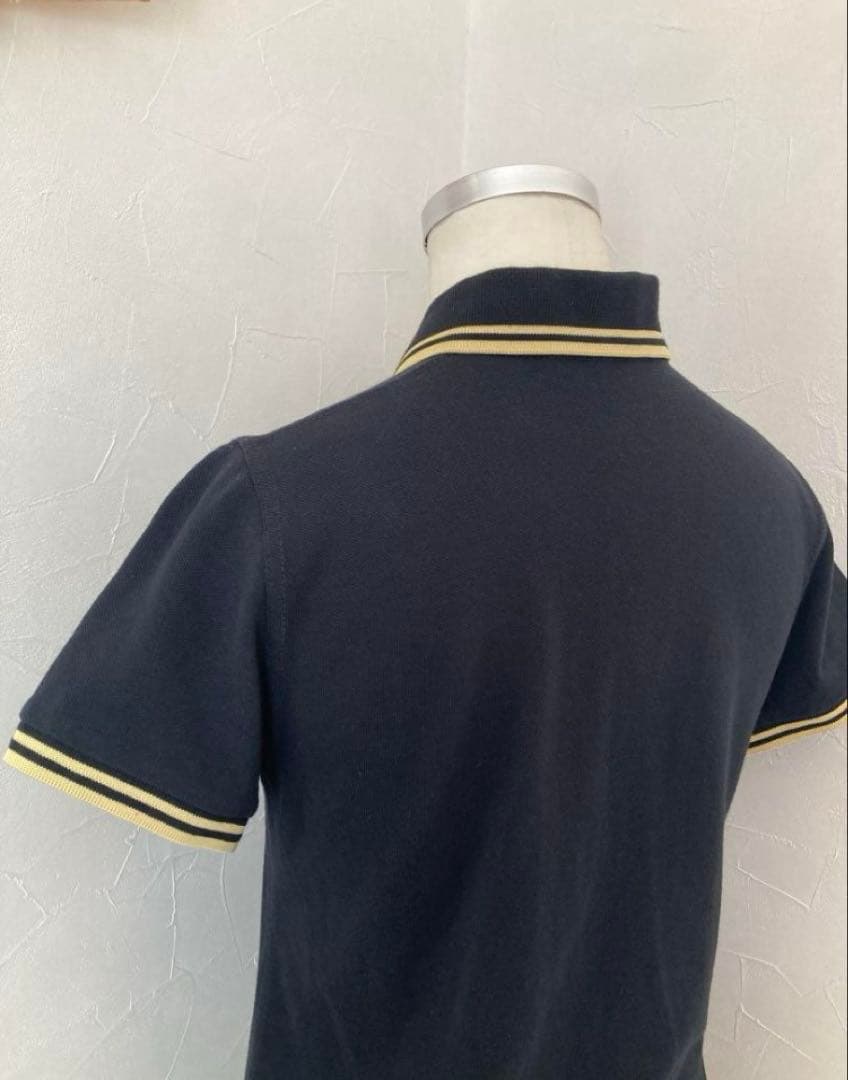 極美品　FRED PERRY ブラック　ポロシャツ Mサイズ