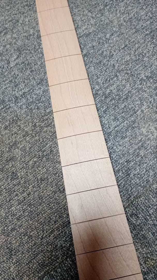 ディバイザー製 エレキベースネック パドルヘッドメイプル指板 PB 製作用