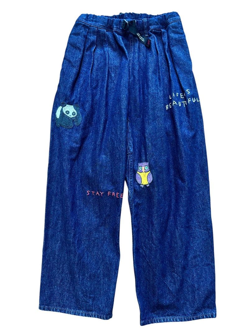 美品Denim&Dungaree Gramicci（グラミチ）クライミングパンツ