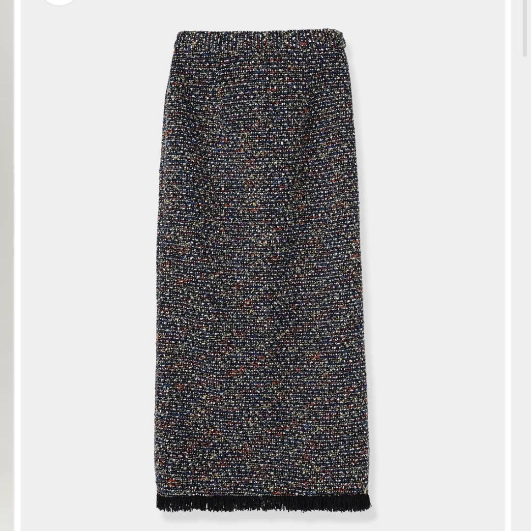 スカート Mix tweed Pencil skirt