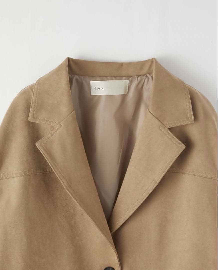 【dium.】Fake Suede Jacket