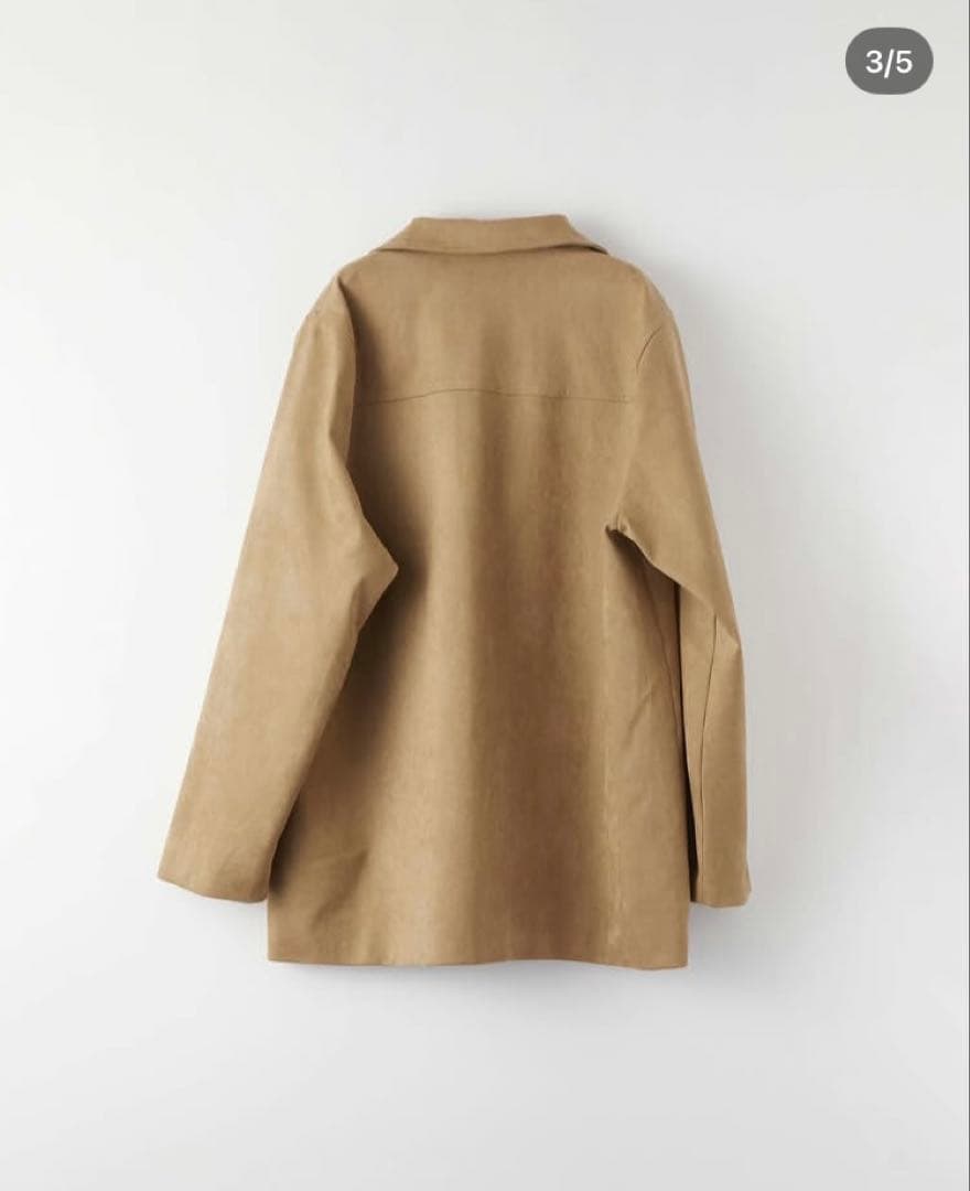 【dium.】Fake Suede Jacket