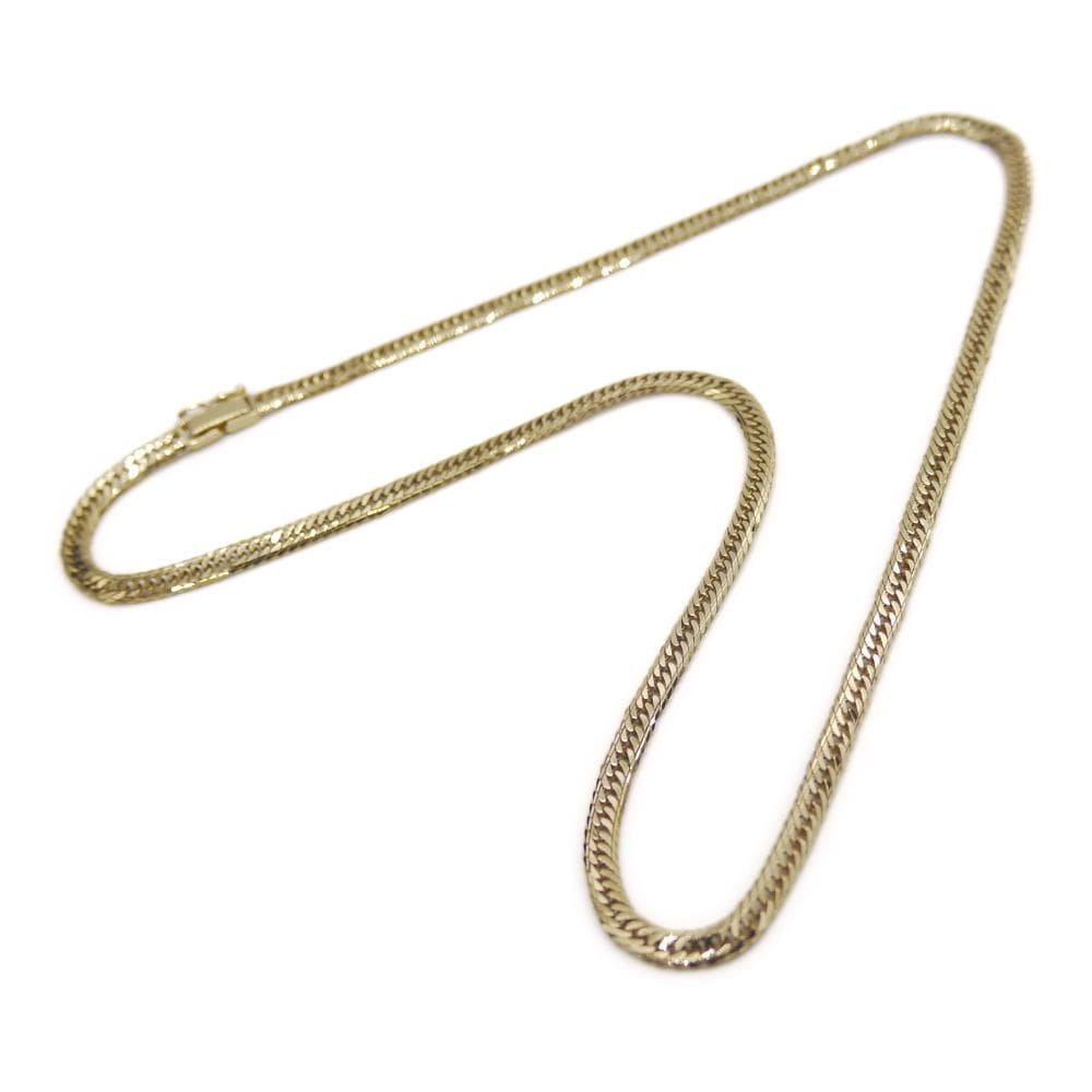 20g K18 喜平14面トリプルネックレス 18金 チェーン Y05005