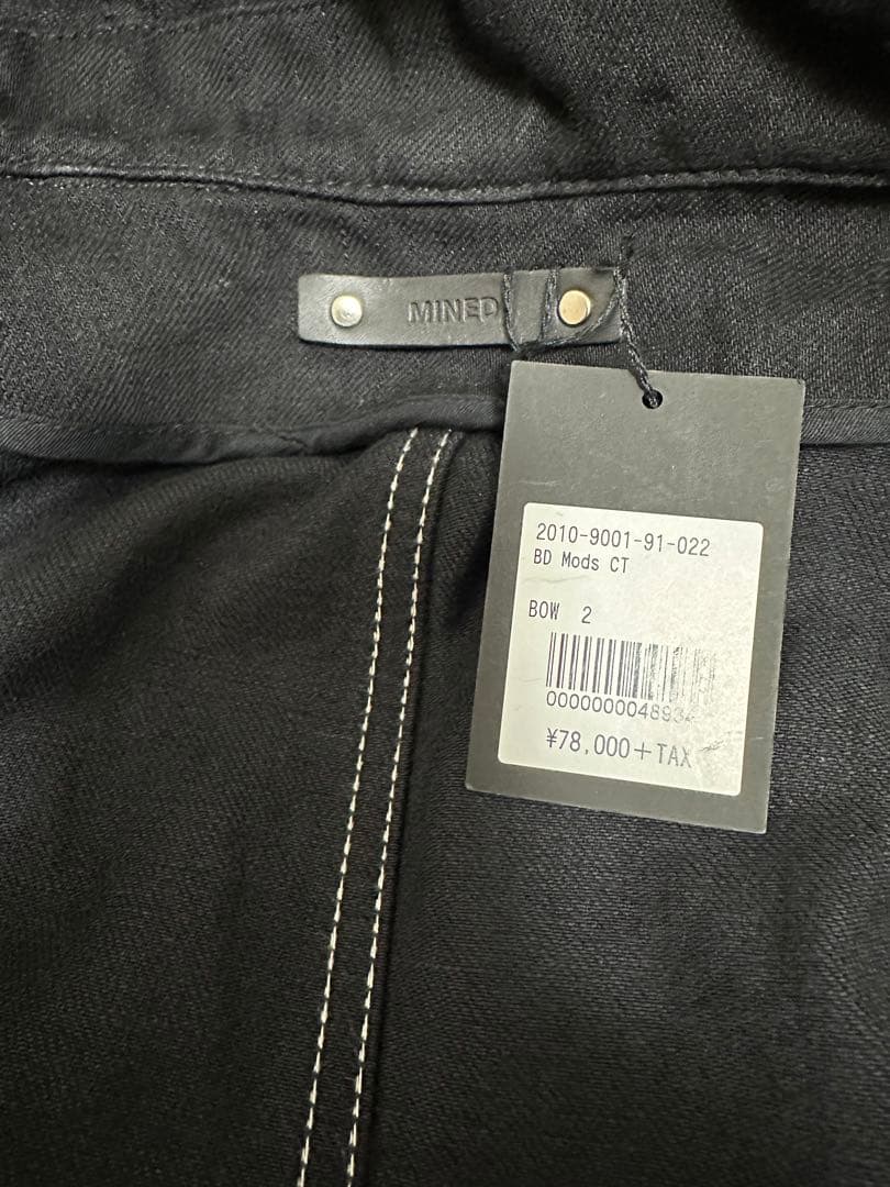 MINEDENIM BD MODS CT 2 モッズコート