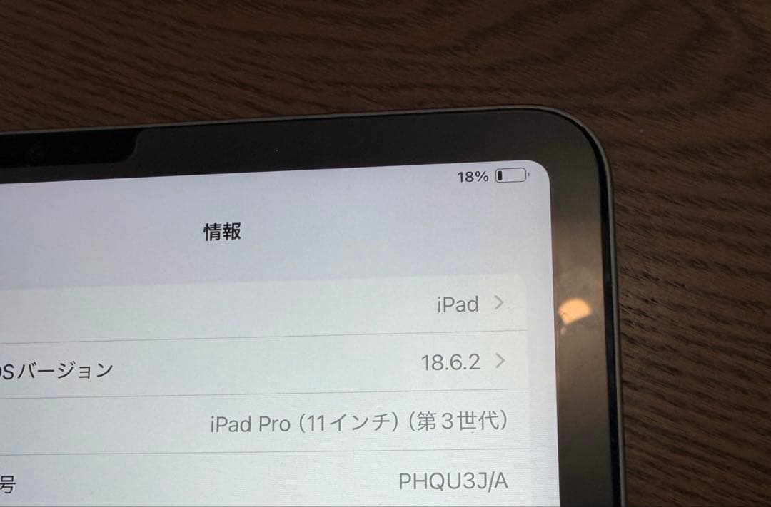 iPad Pro 11インチ 第３世代 256GB