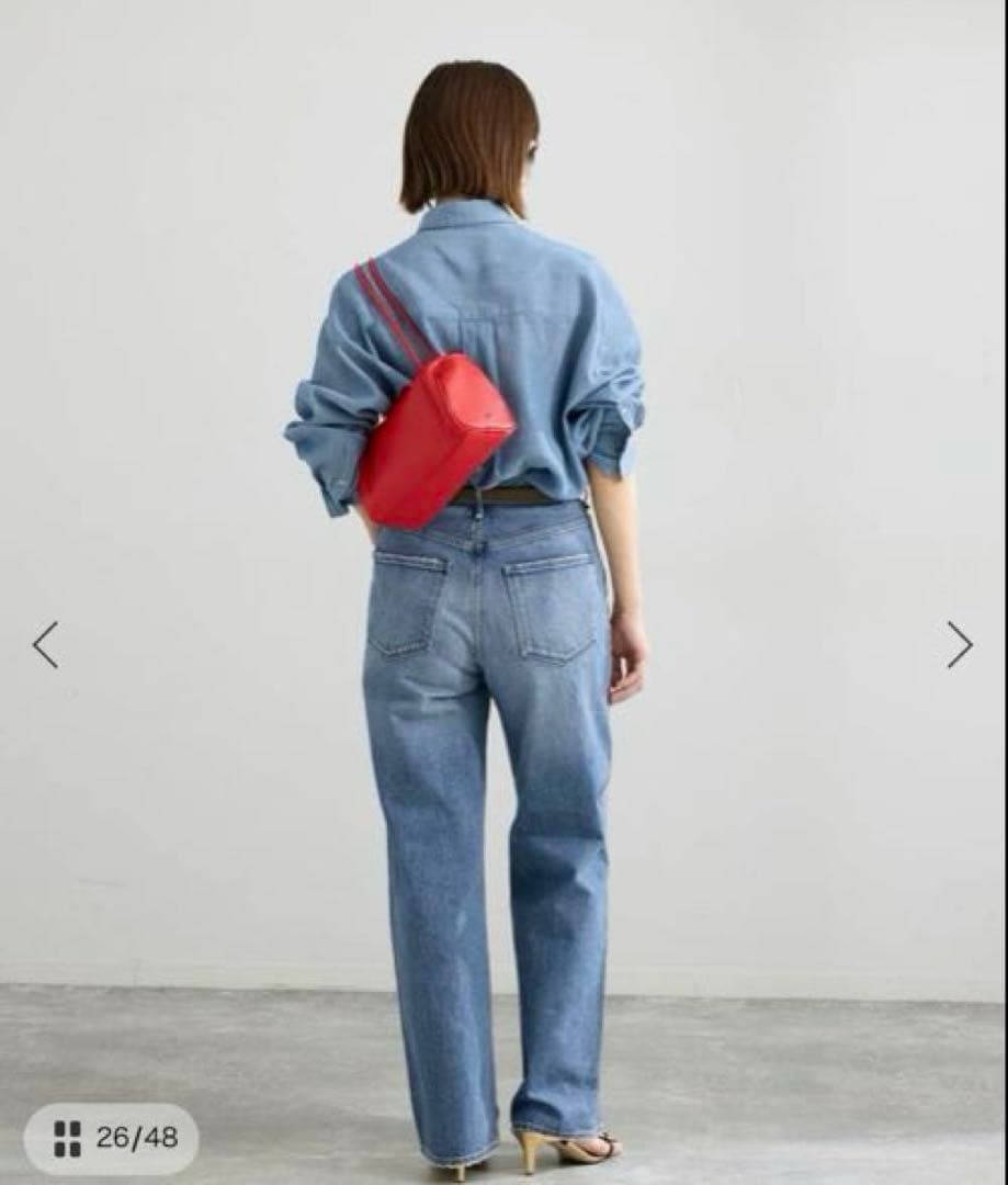 【美品】upper hights IENA別注 THE NIECE デニムパンツ