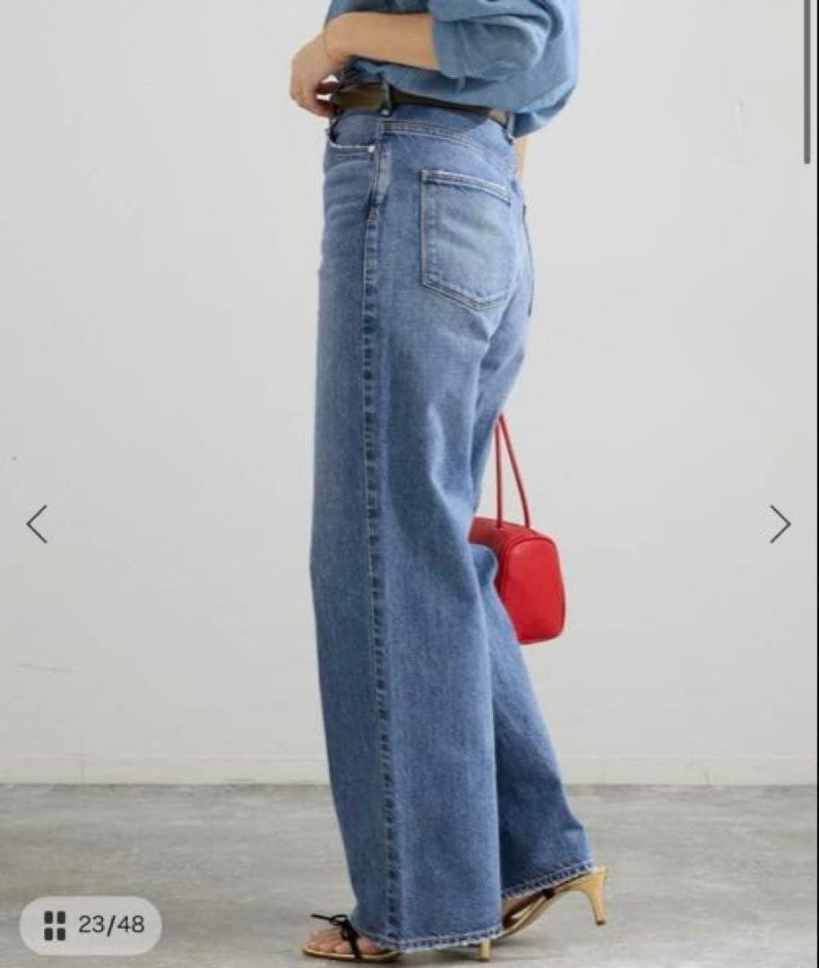 【美品】upper hights IENA別注 THE NIECE デニムパンツ