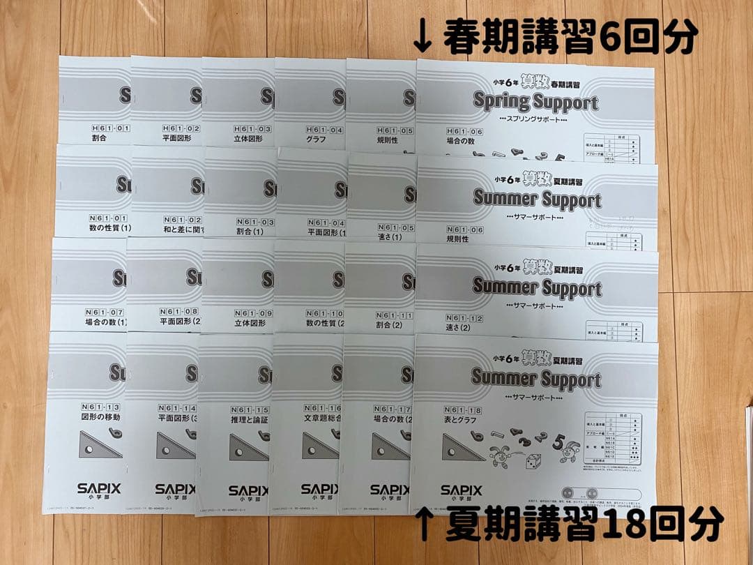 【小6】Sapixサピックス算数デイリーサポート