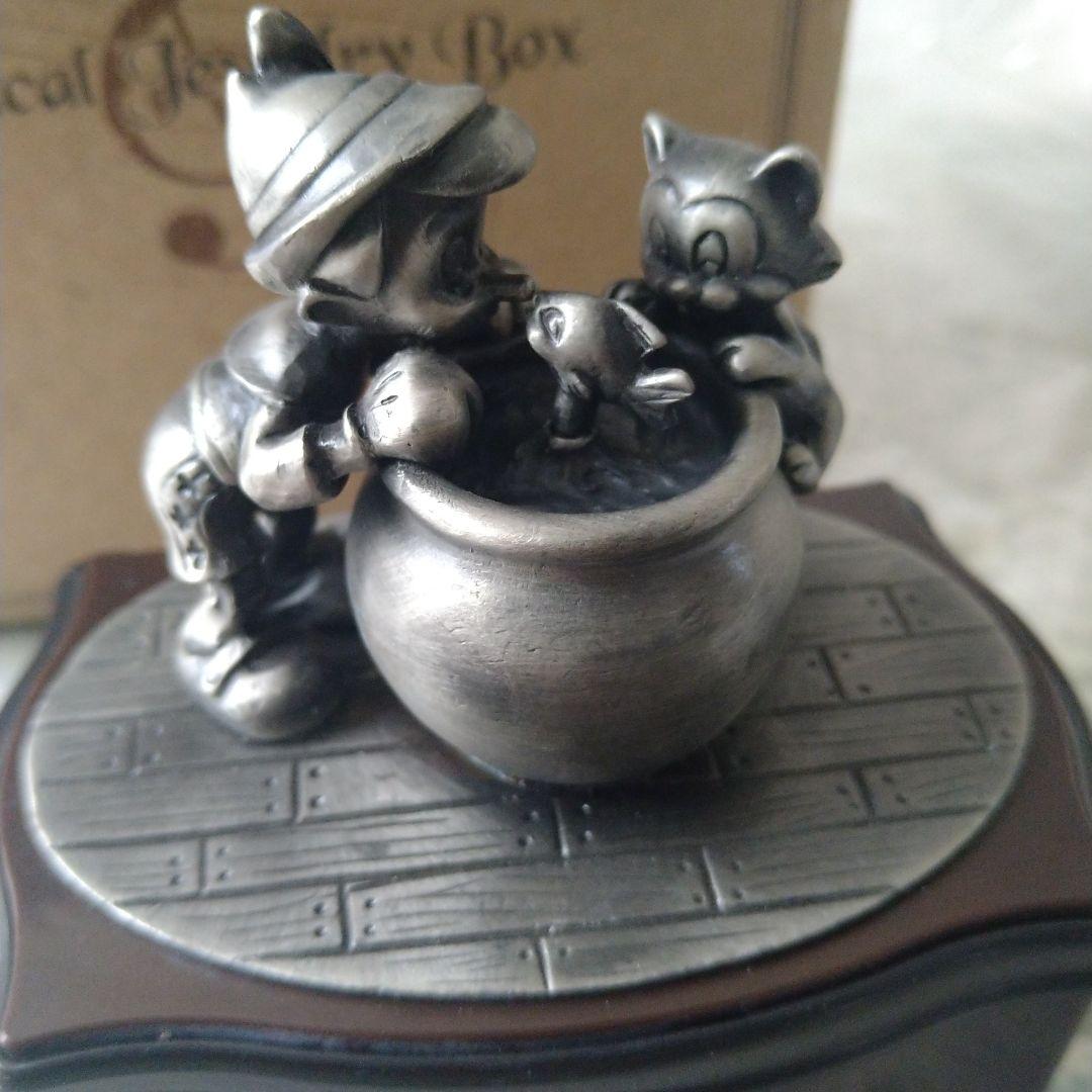 ディズニー　ピノキオ　ベルメゾン　オルゴール　フィガロ　クレオ