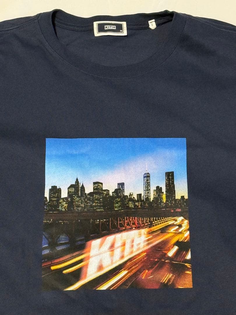 KITH Speed Tee ネイビー M